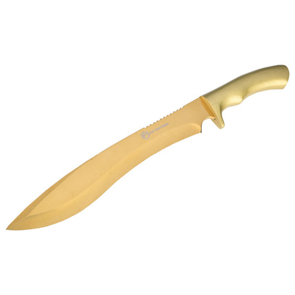 Jincraftsman®–17 Inch Golden Fox Hunting Tactial Survival Camping Machete Knife