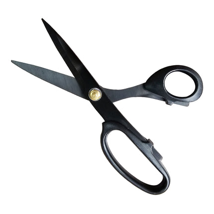 Jincraftsman®–8.5 Inch Black Titanium Left-Handed Ergonomically Handicrafts Cloth Fabric Sewing Stationery Tailor Office Scissor