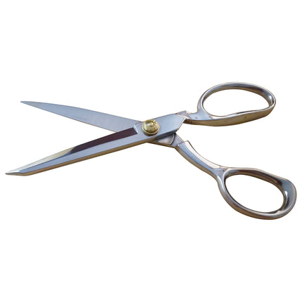 Jincraftsman®–8 Inch Integrated Special Steel Portable Golden Ratio Demension Mirrored Polished Ergonomically shaped Design Sustainable Sharp Necessary Houseware Handicrafts Clothing Sewing Stationery Tailor Office Scissor