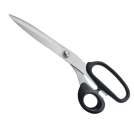 Jincraftsman®–9 Inch 5Cr15Mov Steel Sandy Polish Blade Black PP Handle Hardware Tools Clothing Knitting Embroidery Tailor Sewing Kitchen Office Stationery Handicraft Scissors
