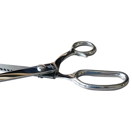 Jincraftsman®-8.5 Inch Whole Steel Intergrated Molding Triangle Teethed Shear Blade Tailor Embroidery Clothes Sewing Scissor