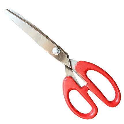 Jincraftsman®-9 Inch Triangle Teethed Shear Blade ABS Handle Embroidery Clothes Tailor Sewing Scissor