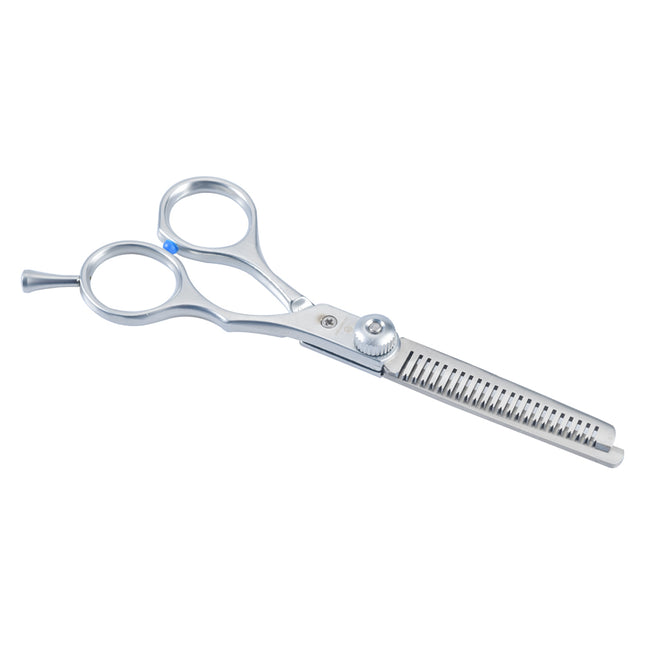 Jincraftsman®-6Inch With Tailed Plated Peral Titanium Alloy Handle Haircut Flat Push Scissors