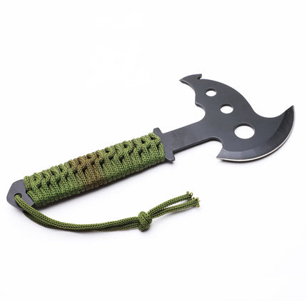 Jincraftsman®-10.5 Inch Electrophoretic Winding Rope Tactical hunting Axe