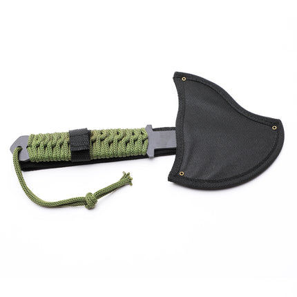 Jincraftsman®-10.5 Inch Electrophoretic Winding Rope Tactical hunting Axe