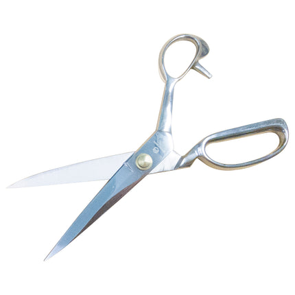 Jincraftsman®–10Inch Whole Steel Integrated CNC Grinding Mirrored Polished Standard Optimum Ratio Dimension Ergonomic Sewing Specific Handle Handicraft Embroidery Tailor Knitting Clothing Dressmaker Scissor