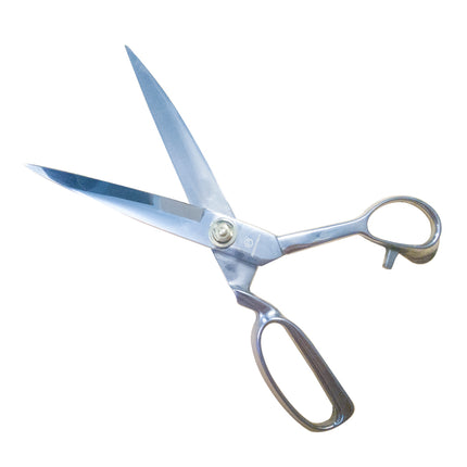 Jincraftsman®–11 Inch All Steel Integrated CNC Grinding Mirrored Polishing Gold Ratio Size and Ergonomic Design Proffessional Tailor's Control And Operation Shear Handle Handicraft Embroidery Knitting Sewing Tailor Clothing Scissors