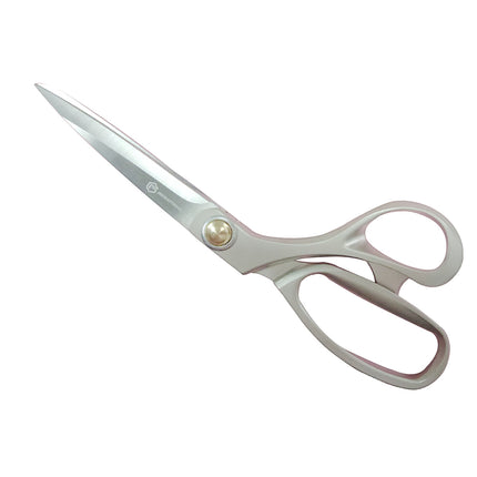 Jincraftsman®-8.5 Inch 3Cr Steel Plated Pearl Titanium Alloy Handle Office Embroidery Kitchen Handicraft Sewing Tailor Scissors