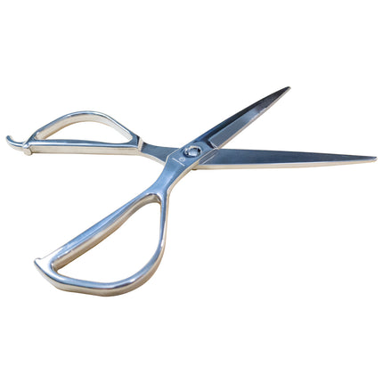 Jincraftsman®–9 Inch 5Cr15MoV Intergrated Special Steel Multifunctional Disassembly Mirrored Polished Golden Scale Dimension With Finger Control Tail Ergonomic Hand Grip Kitchen Garden Handicraft Office Knitting Embroidery Sewing Tailor Clothing Scissor