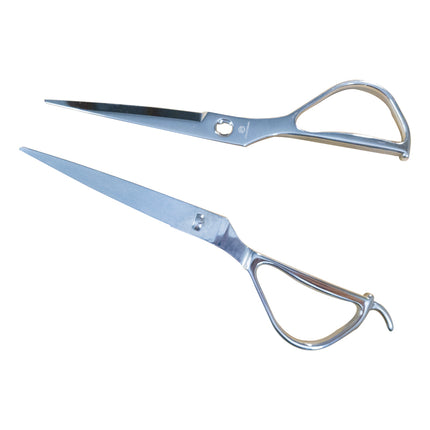 Jincraftsman®–9 Inch 5Cr15MoV Intergrated Special Steel Multifunctional Disassembly Mirrored Polished Golden Scale Dimension With Finger Control Tail Ergonomic Hand Grip Kitchen Garden Handicraft Office Knitting Embroidery Sewing Tailor Clothing Scissor
