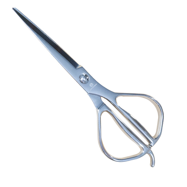 Jincraftsman®–9 Inch 5Cr15MoV Intergrated Special Steel Multifunctional Disassembly Mirrored Polished Golden Scale Dimension With Finger Control Tail Ergonomic Hand Grip Kitchen Garden Handicraft Office Knitting Embroidery Sewing Tailor Clothing Scissor