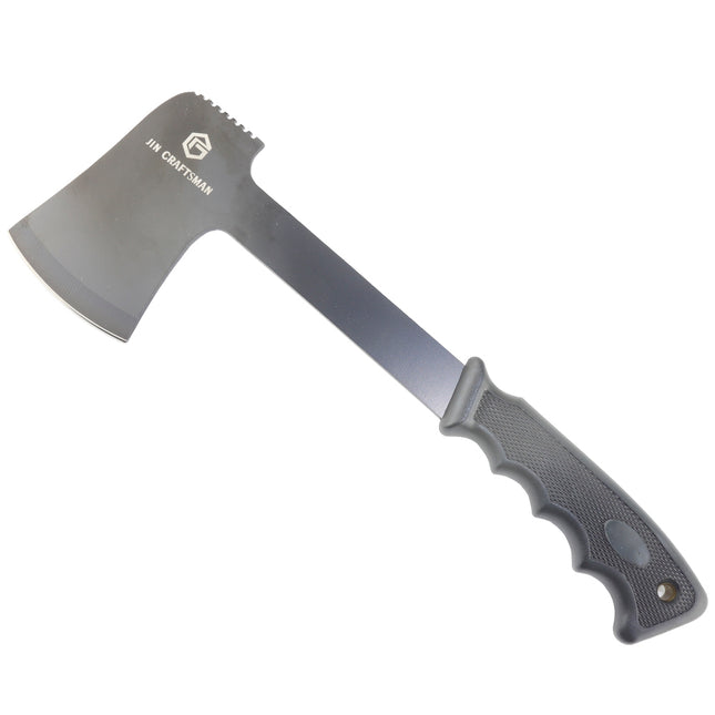 Jincraftsman®–12 Inch Tactical Survival Camping FullTang Long Handle Hatchet Axe