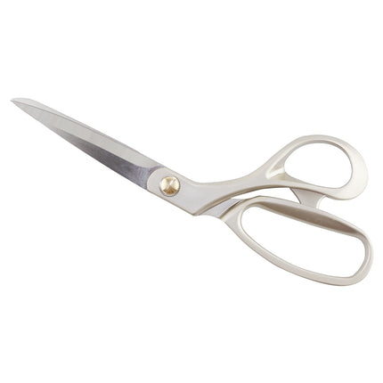 Jincraftsman®-8.5 Inch 3Cr Steel Plated Pearl Titanium Alloy Handle Office Embroidery Kitchen Handicraft Sewing Tailor Scissors