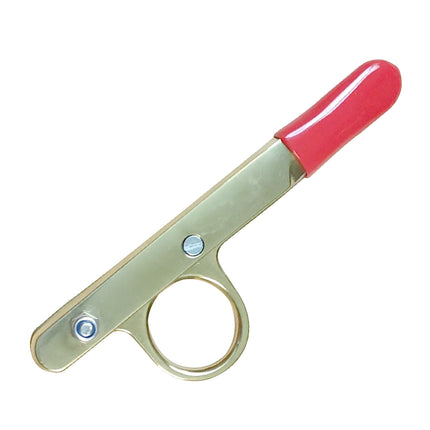 Jincraftsman®4.6 Inch Golden Yellow Titanium PU Leather Sheath Embroidery Tool Wool Yarn Gift Office Tailor Sew Knitting Scissor