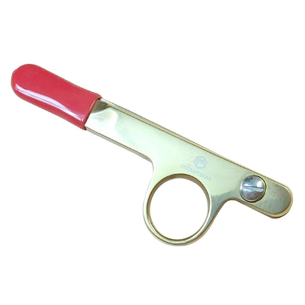 Jincraftsman®4.6 Inch Golden Yellow Titanium PU Leather Sheath Embroidery Tool Wool Yarn Gift Office Tailor Sew Knitting Scissor
